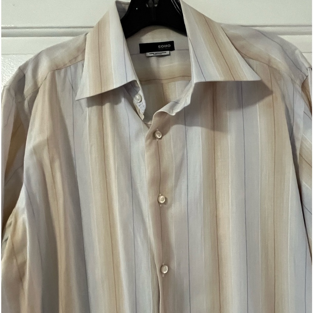 3 men’s dress shirt size large
